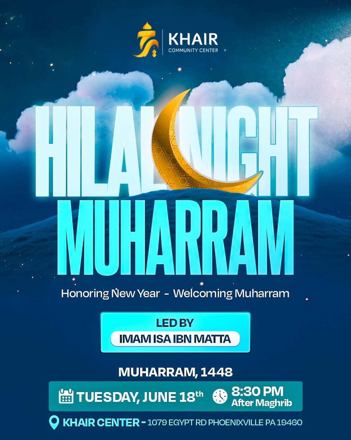 🌙 Hilal Night Muharram 1448 🌙