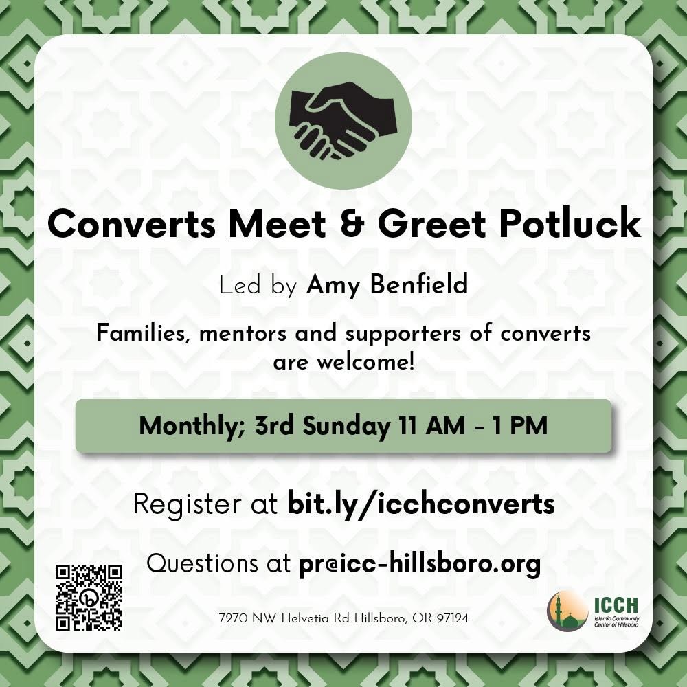 Converts Meet & Greet Potluck | Monthly Every 3rd Sunday