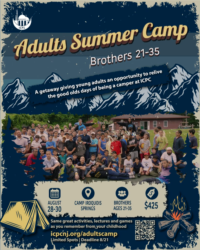 Adults Summer Camp | Brothers Ages 21 -35