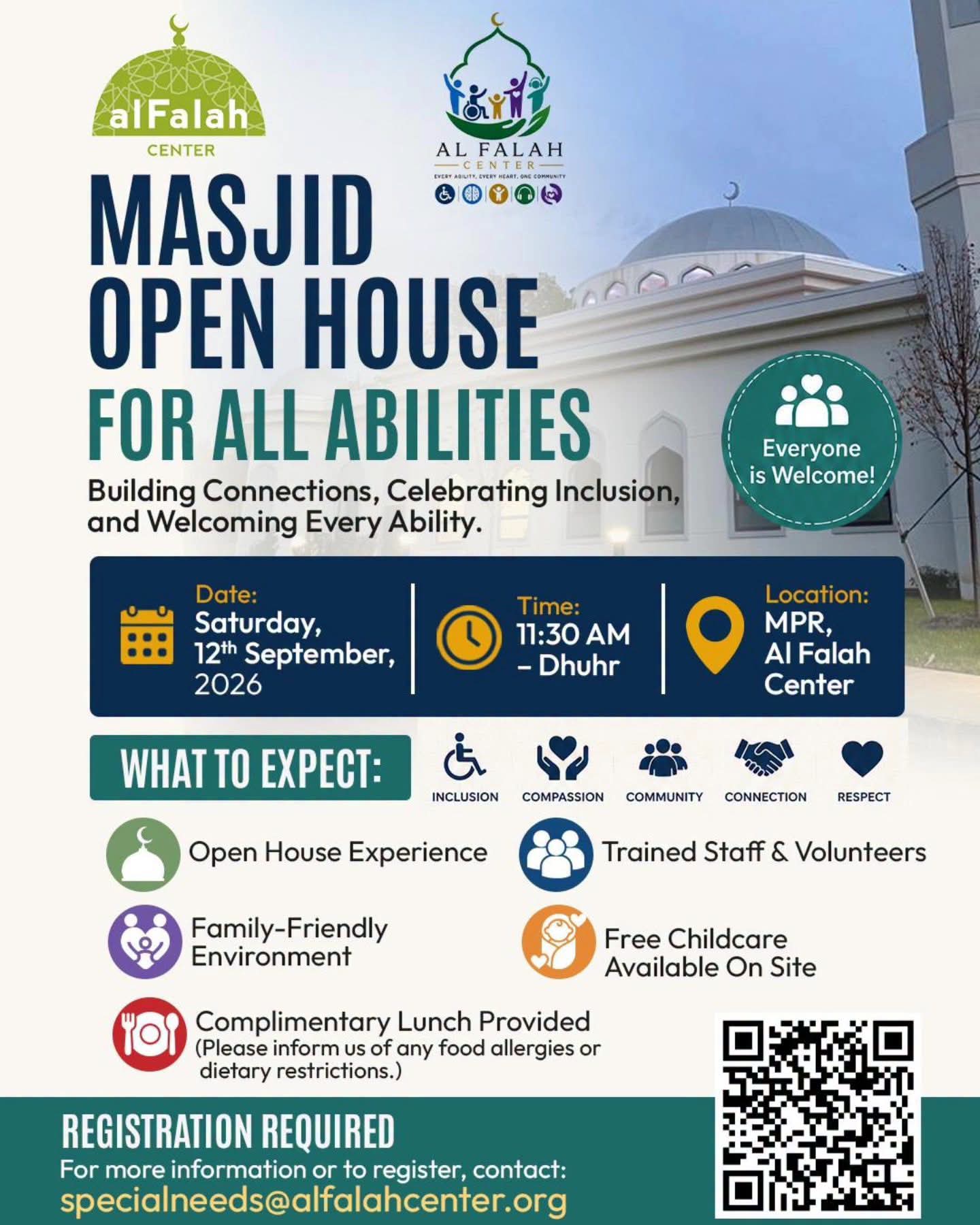🏡 Masjid Open House for All Abilities 🤝