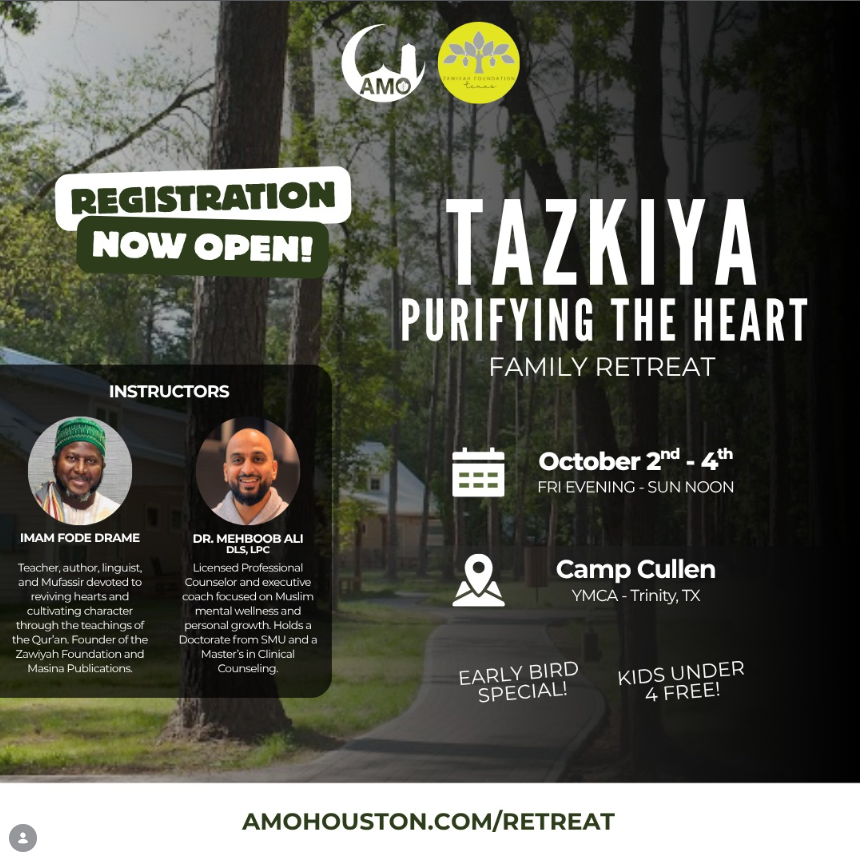 Tazkiya Purifying The Heart: Family Retreat