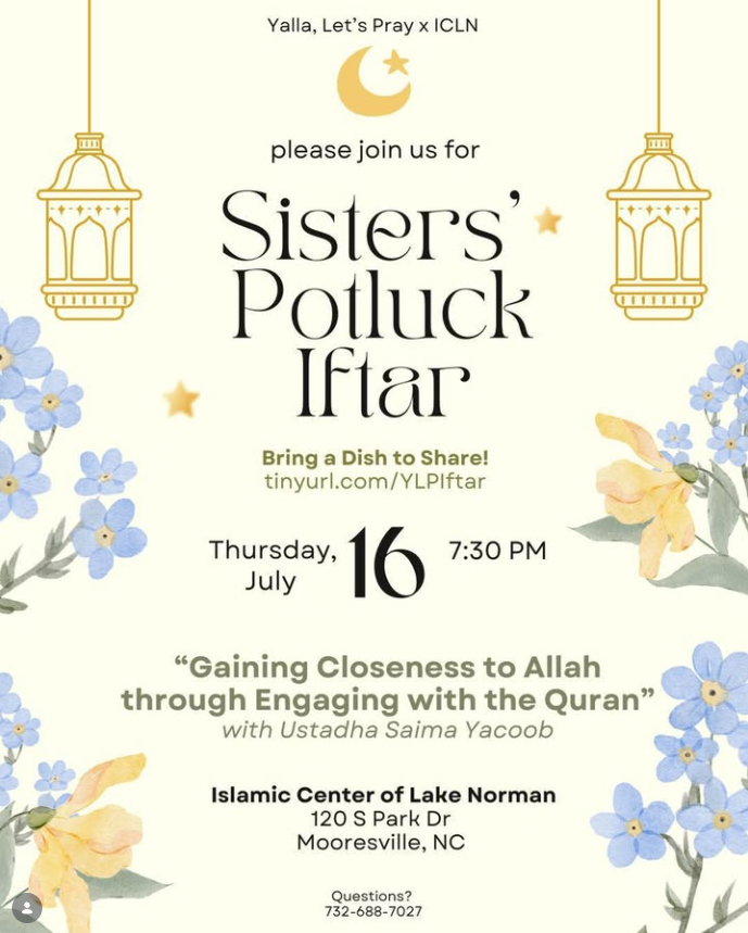 Sister's Potluck Iftar