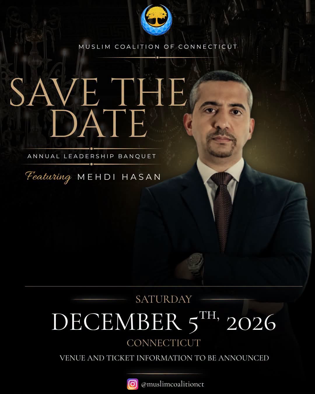 Annual Leadership Banquet Featuring Mehdi Hasan