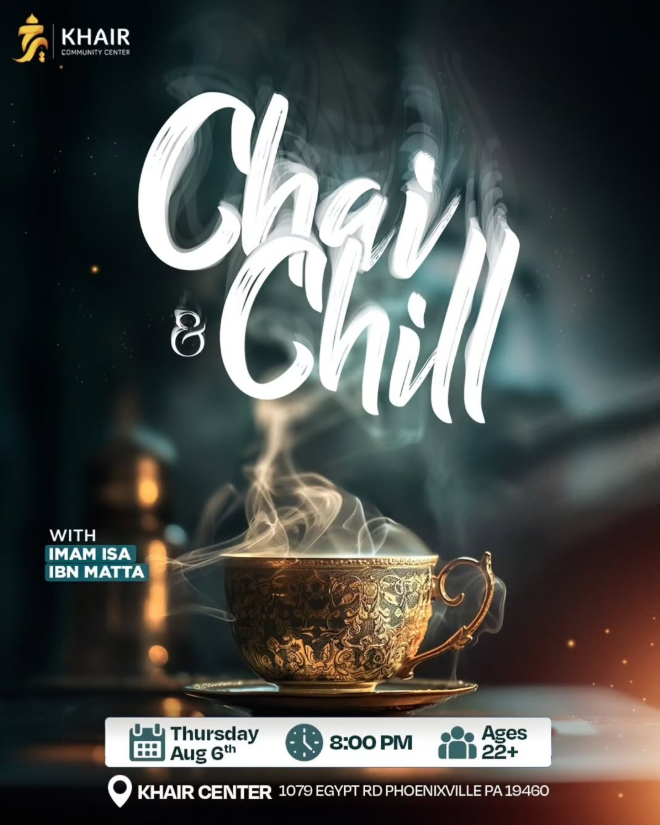 Chai & Chill | Ages 22+