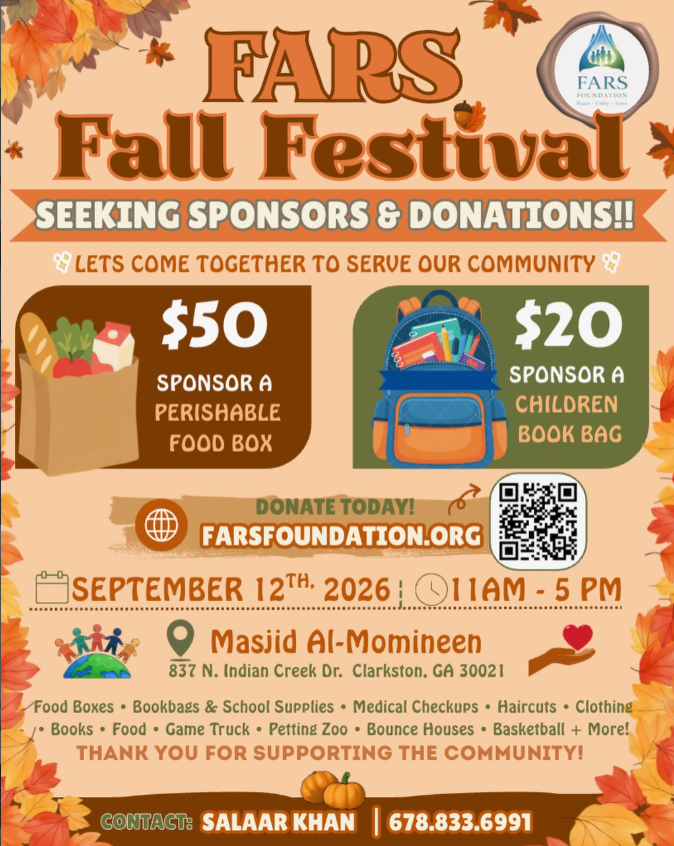 2nd Annual Fars Fall Festival!! 🌎🙏🏽🍂