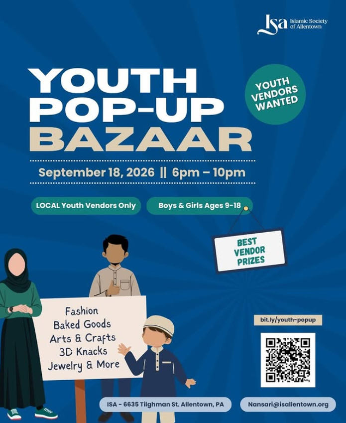 Youth Pop-Up Bazaar | Local Youth Vendors