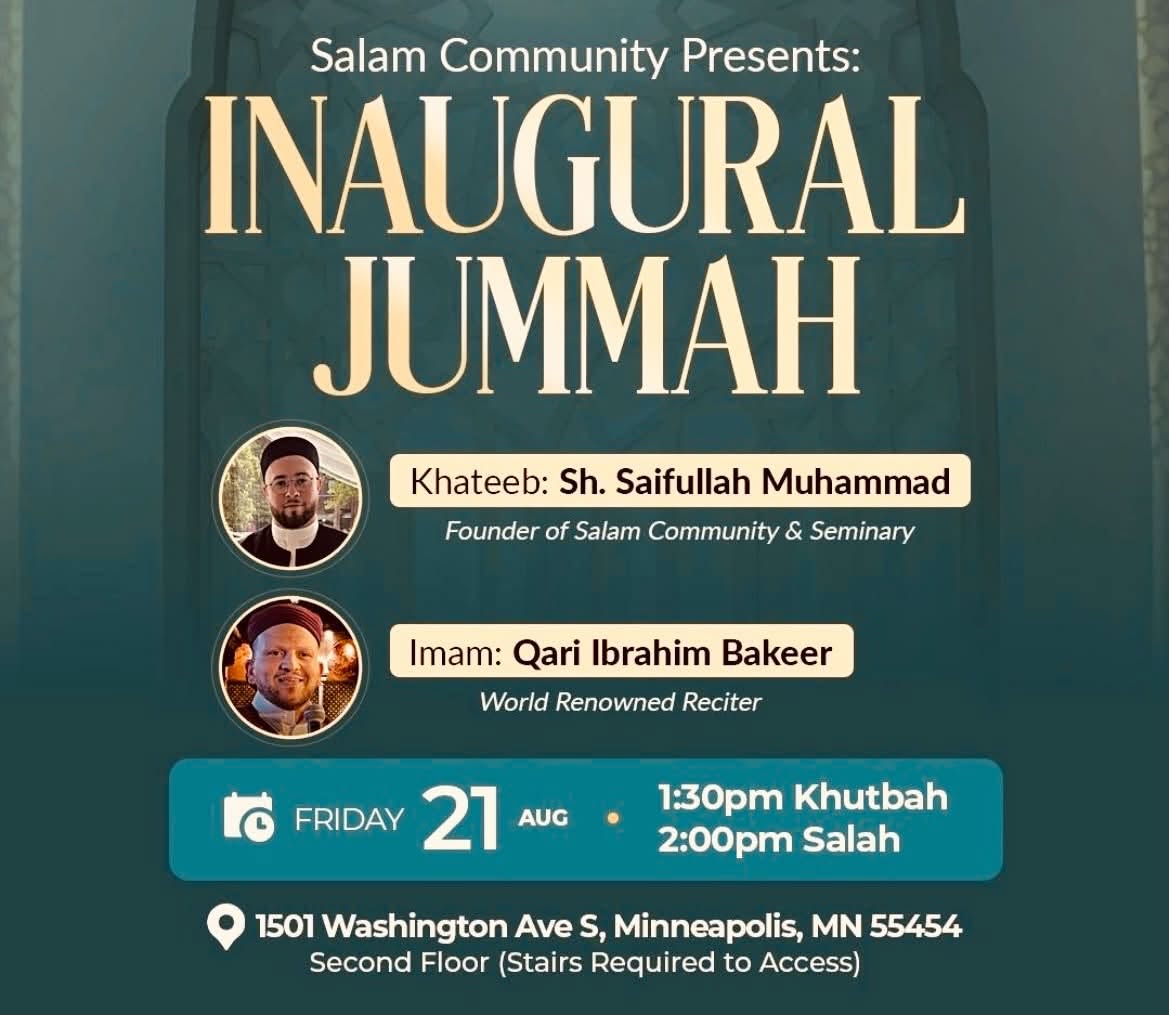 Inaugural Jummah