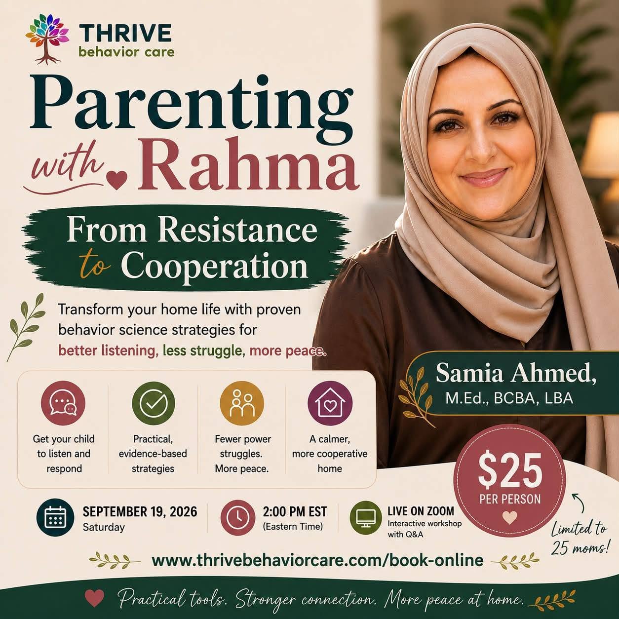 Parenting with Rahma | Live on Zoom