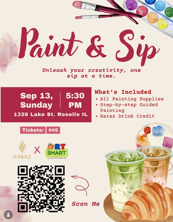 🎨☕ PAINT, SIP & UNWIND! ☕🎨