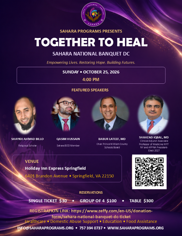 Sahara Programs Annual Banquet | Together To Heal