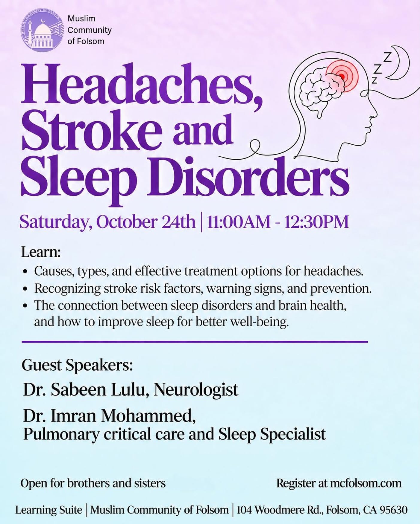 Headaches, Stroke & Sleep Disorders