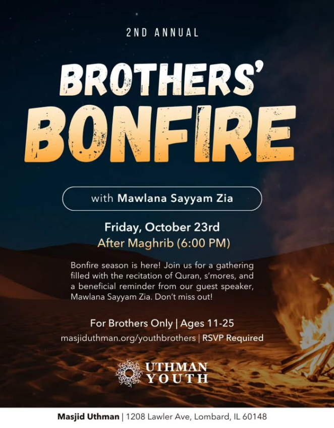 Brother's Bonfire | Brothers Only | Ages 11-25