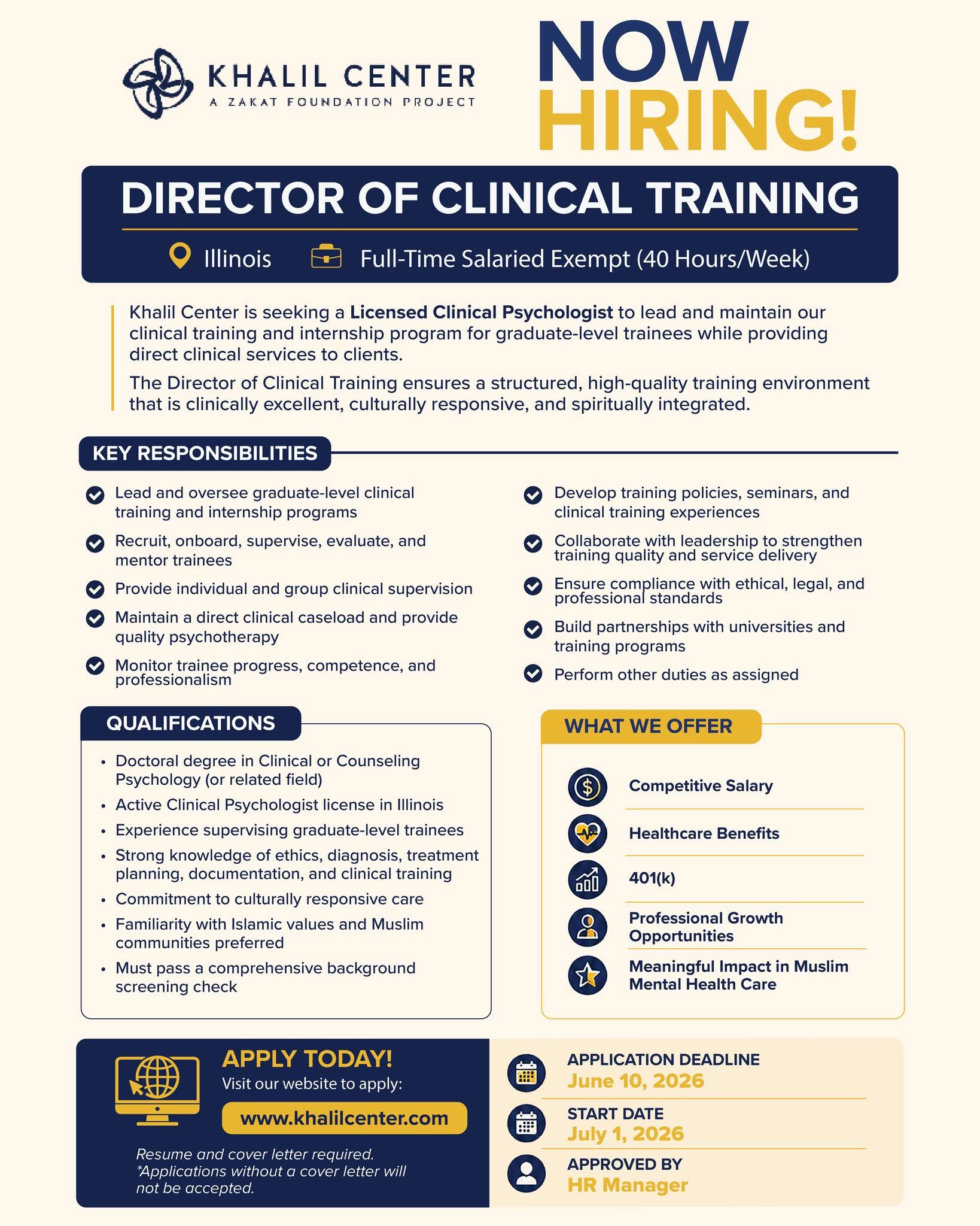 Director of Clinical Training