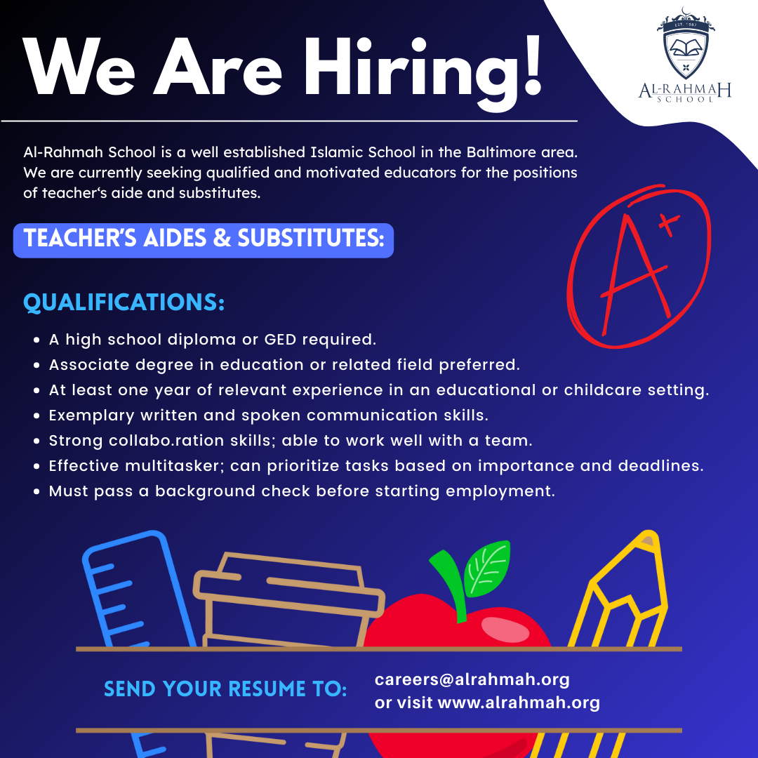 Teacher's Aides & Substitutes