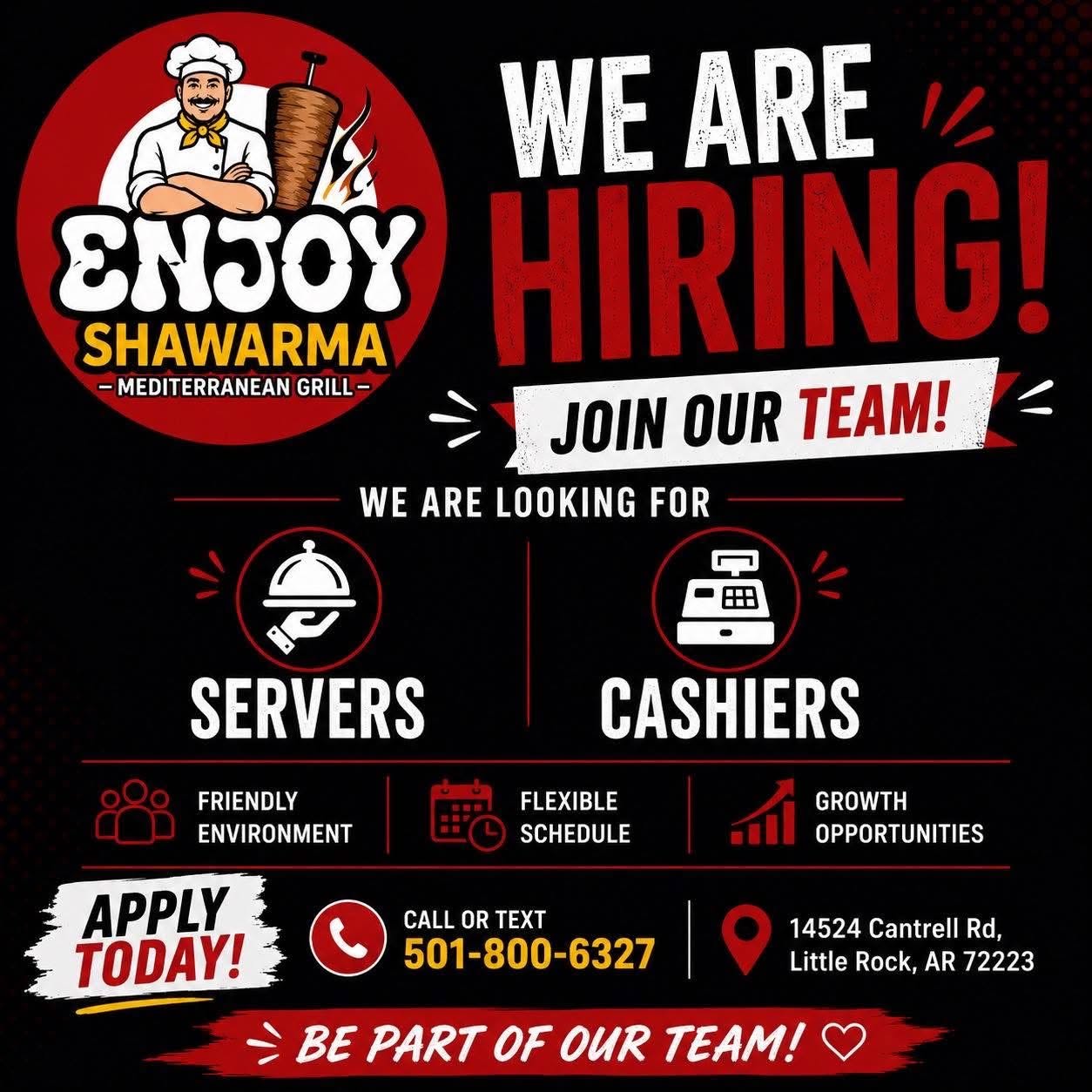 Servers | Cashiers