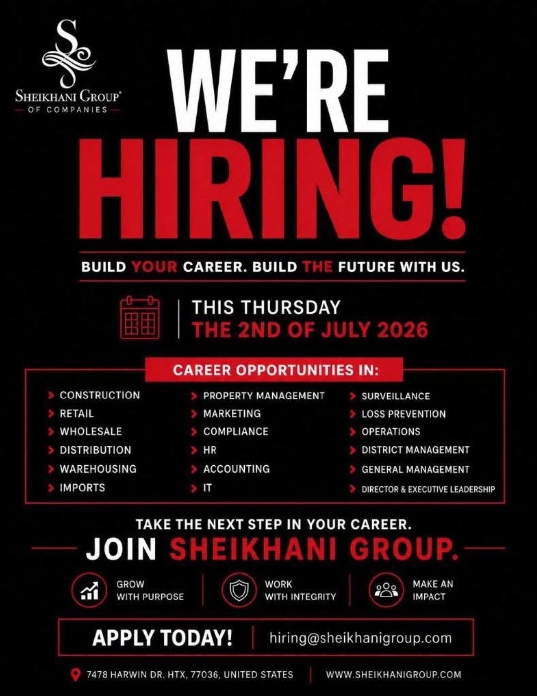 Multiple Career Opportunities