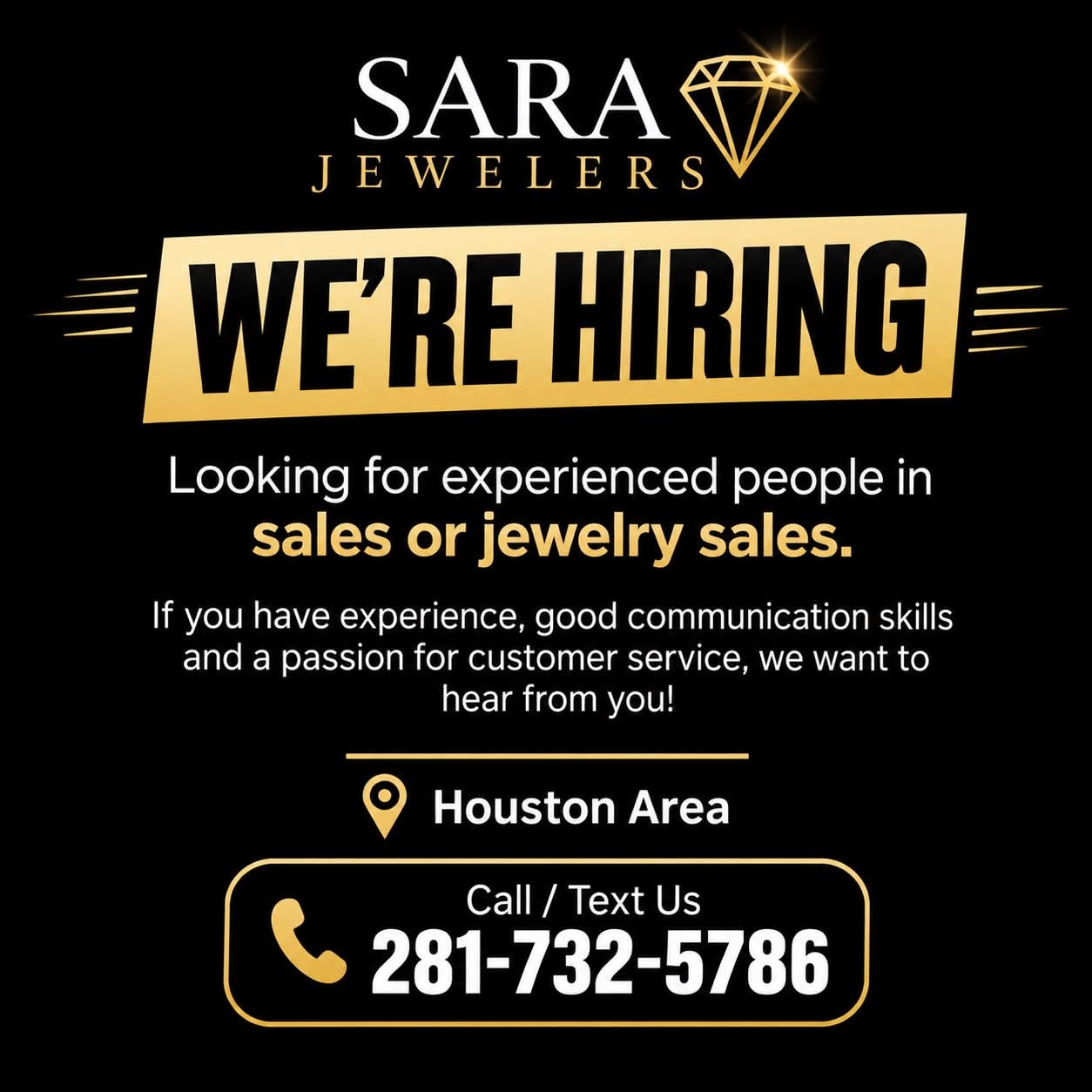 Jewelry Sales