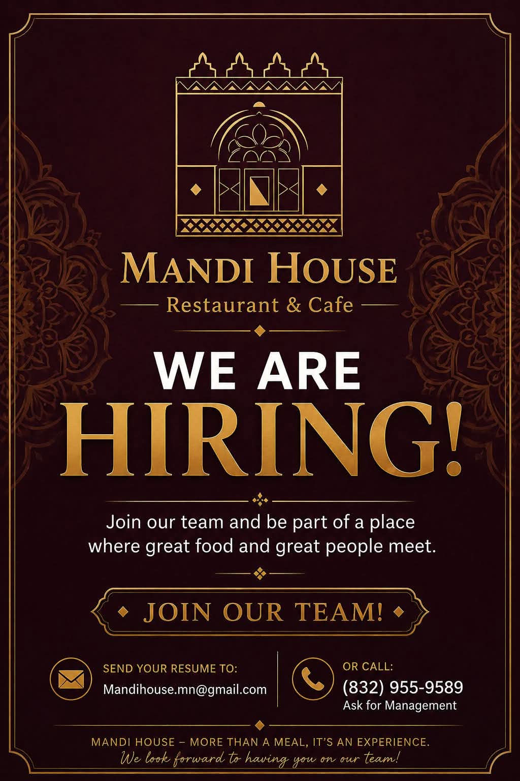 🎉 WE ARE HIRING! 🎉