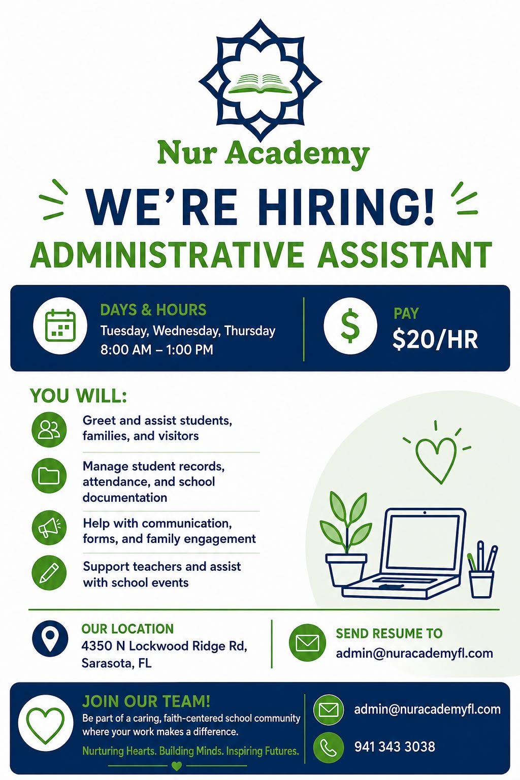 Administrative Assistant | Part-time