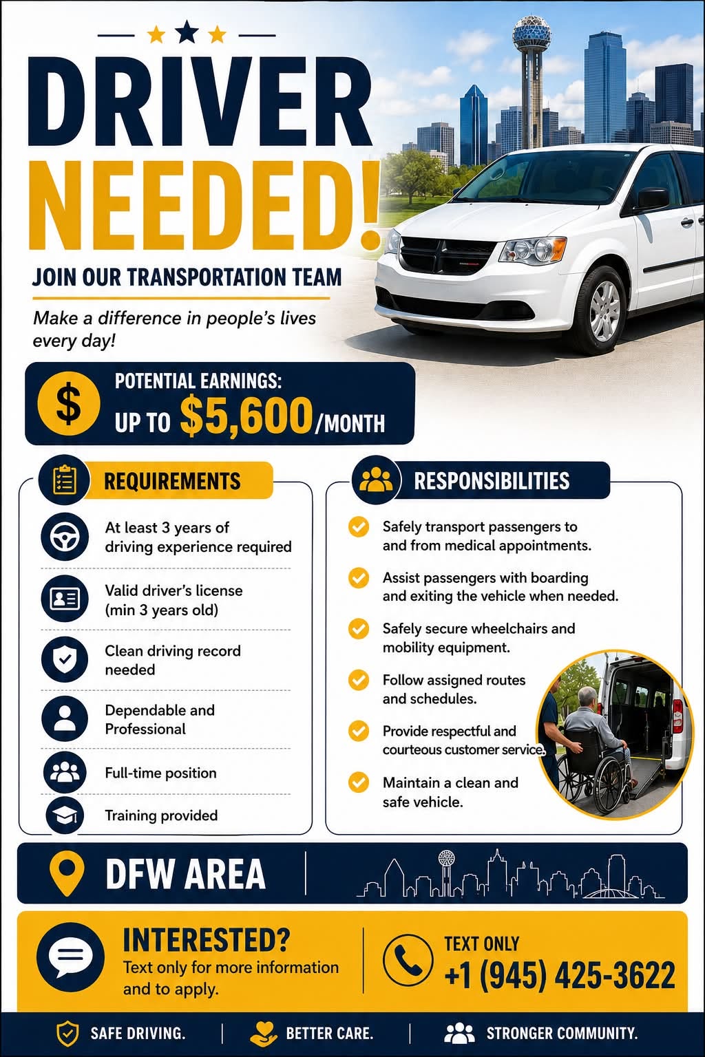 Driver Needed