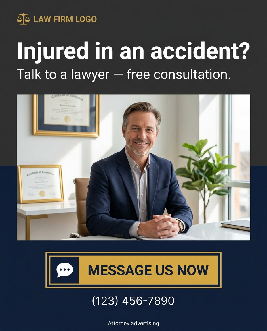 law firm ad post