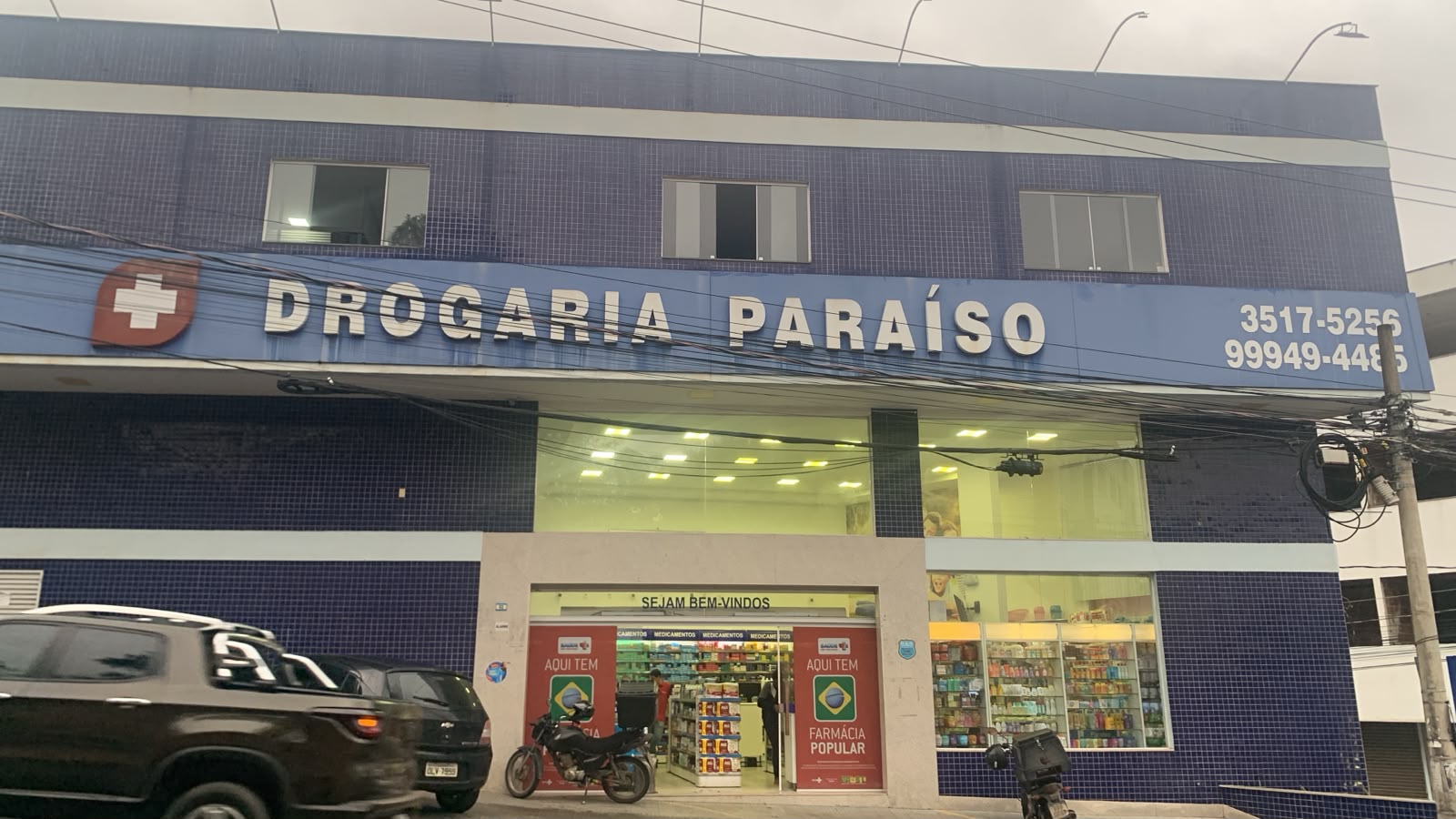 Fachada da DROGARIA PARAISO