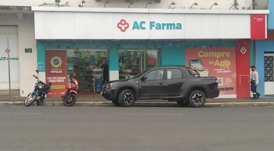 Fachada da Farmácia Santa Catarina - AC Farma Mafra