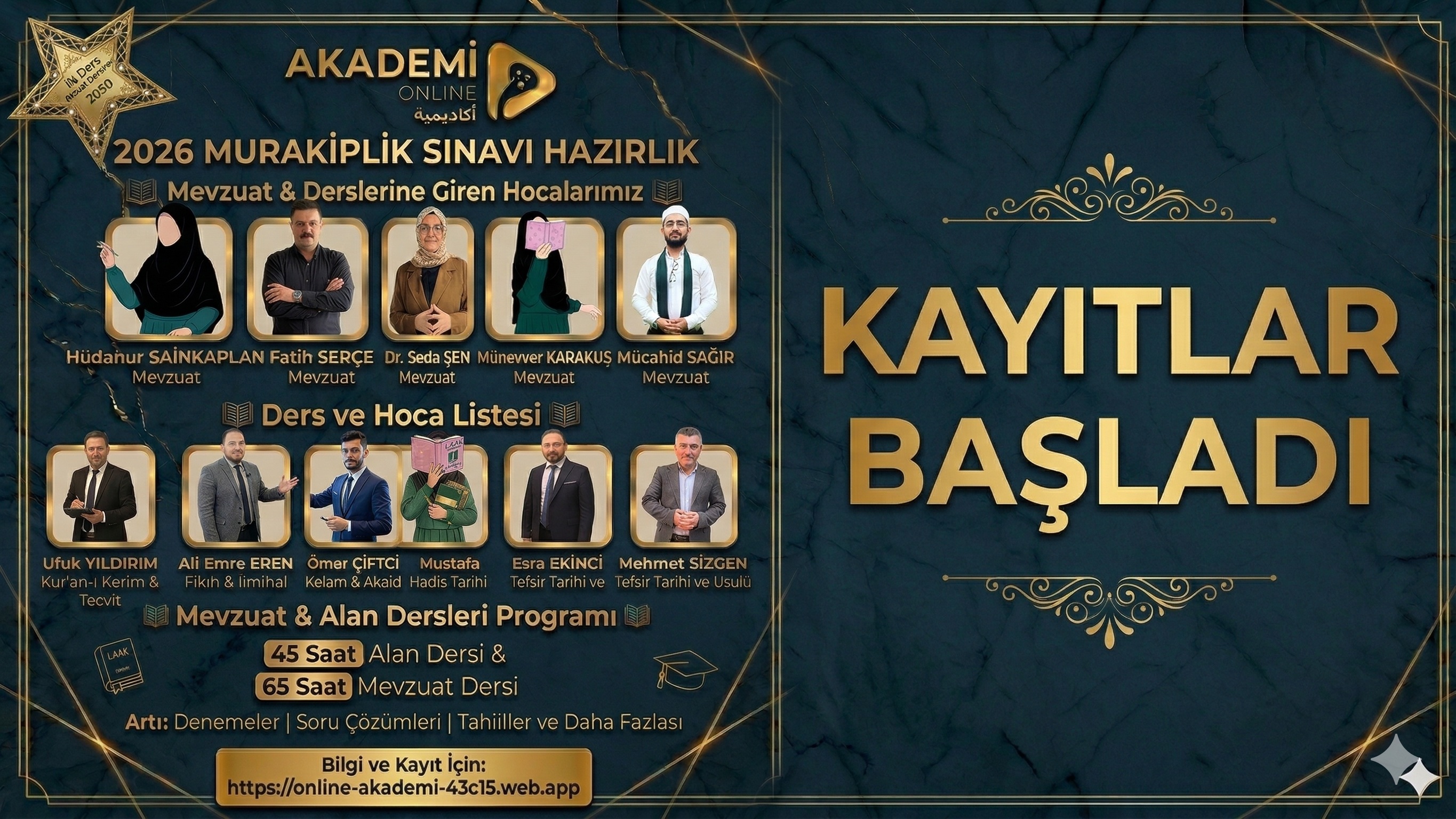 Kayıtlar Başladı
