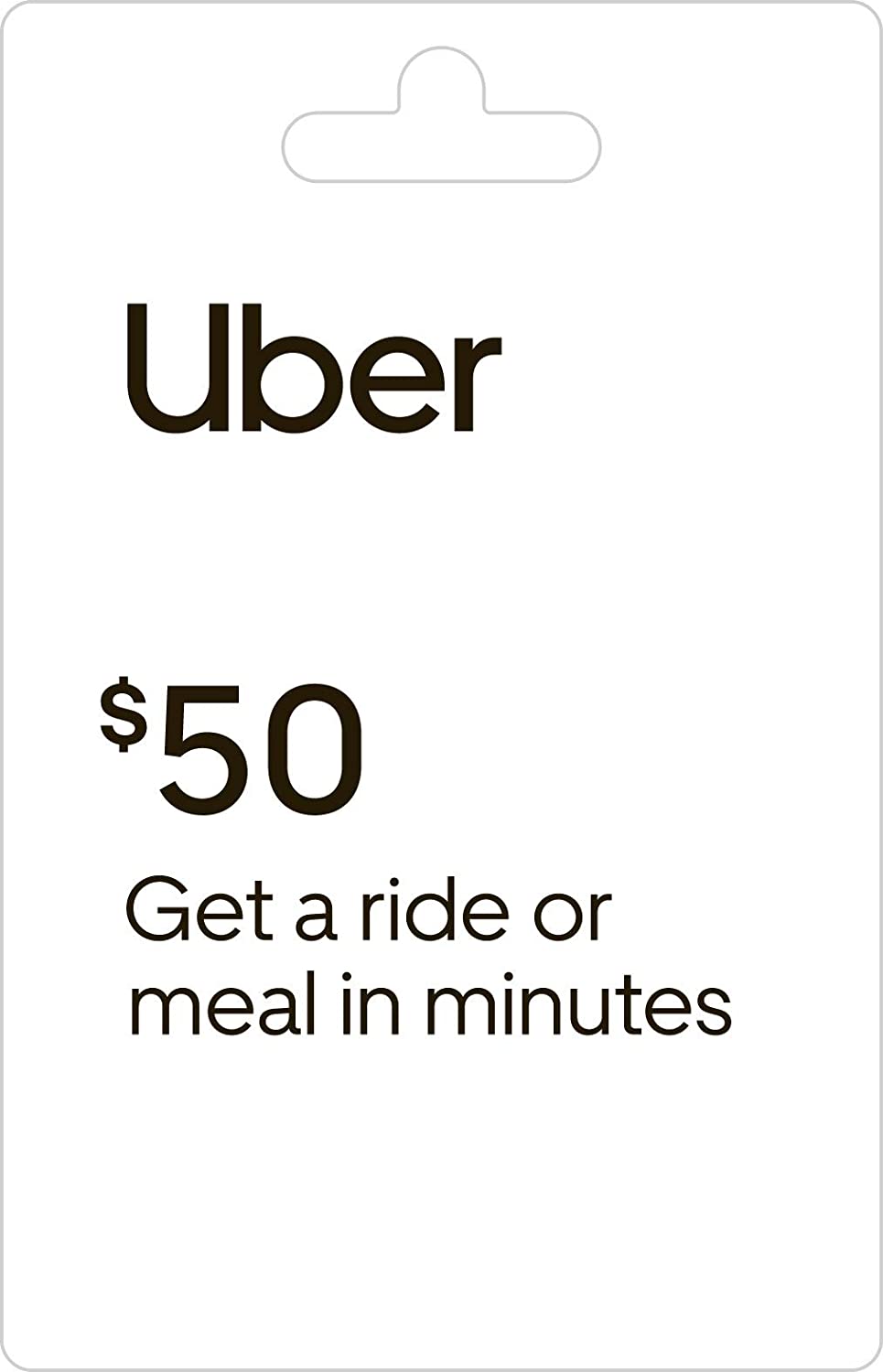 Uber Gift Card (50$)
