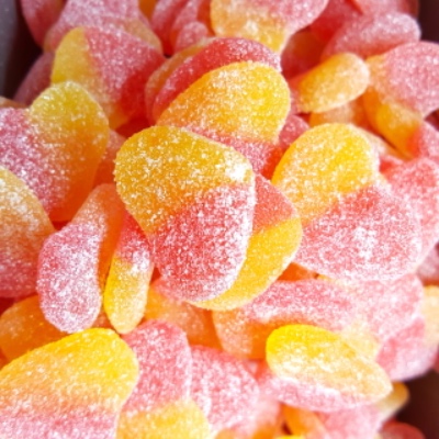 Buy Sour Peach Hearts Finetime 1kg Online | Lolly Warehouse