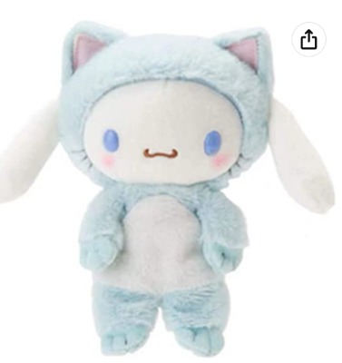 My Melody Plush Toys,20cm Cinnamoroll Animal Plush Toys, Strawberry Dog Plush Doll Cartoon My Melody As Cat Plush Toy Cute Soft Stuffed Animals Girls Toys for Children : Toys & Games