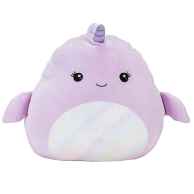Squishmallow Official Kellytoy Plush 16" Naomi The Narwhal - Ultrasoft Stuffed Animal Plush Toy (Amazon Exclusive)