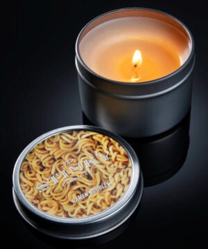 Ramen Noodle Candle: A candle with an instant chicken ramen scent!