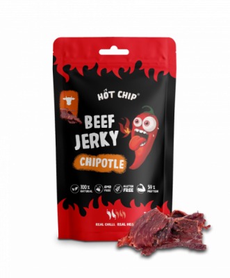 Hot Chip Beef Jerky - Chipotle 25g