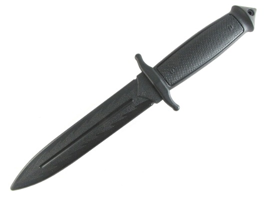 Samurai Sword (KN402T) Rubber Training Knife (Soft) 305mm/76g