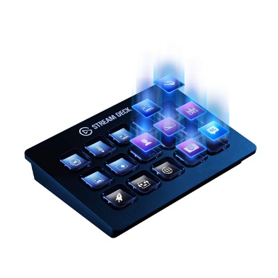 Elgato Stream Deck – Custom A 15 Pack of LCD Key with Live Content Create Controller (Authorized Distributor, 1 Year Manufacturer Warranty)