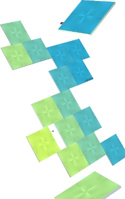 Nanoleaf Canvas Smarter Kit - 17 Lichtquadrate