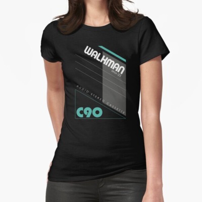 Cassette#5 Fitted T-Shirt by process22