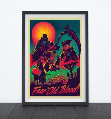 GEHRMAN the FIRST HUNTER Video Game Art Poster Gaming Poster | Etsy