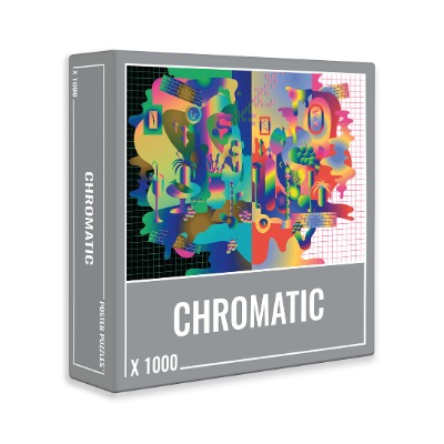 Chromatic Jigsaw Puzzle (1000 pieces) – Cloudberries