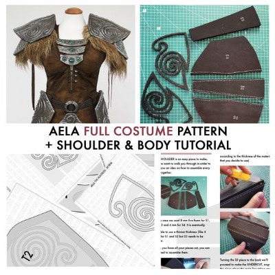 Aela From Skyrim  PATTERN  TUTORIAL Cosplay Costume | Etsy