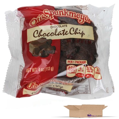 Individually Wrapped Muffins by Otis Spunkmeyer | 4 Ounce | Pack of 12 (Chocolate Chocolate Chip)