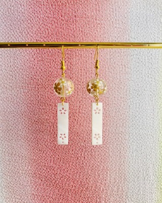 Japanese Wind Chime Style Sakura Cherry Blossom Flower With | Etsy