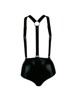 Latex Braced Briefs - Mico Couture