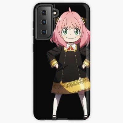 Anya Forger Anime  Samsung Galaxy Phone Case by Sayanora-01
