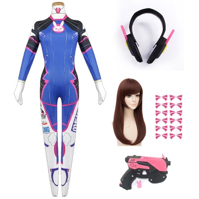 Game Dva Cosplay Costume Game Female Adult