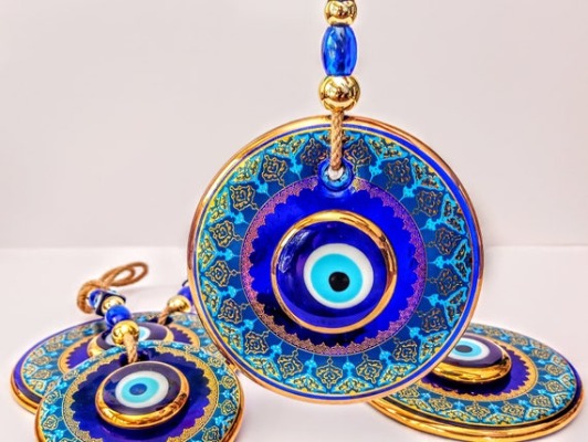 Large Evil Eye Wall Hanging Evil Eye Wall Decorevil Eye | Etsy