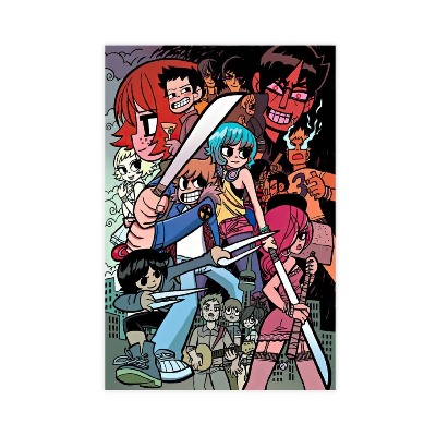 Gaming Posters Scott Pilgrim Vs The World Canvas Poster Bedroom Decor Sports Landscape Office Room Decor Gift 08×12inch(20×30cm) Unframe-style1