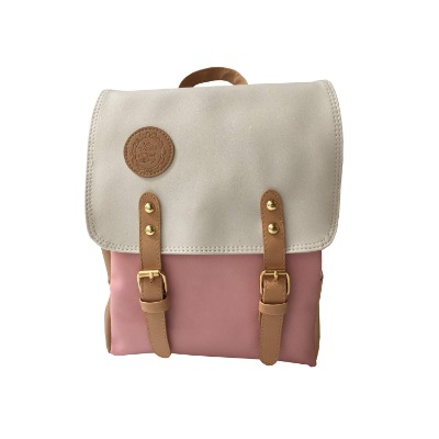 Big Mango Fashion Outdoor Bag SchoolBag Laptop Backpack Soft Satchel Handbag for Female (Pink)