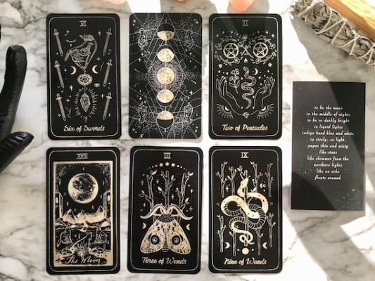 Luna Somnia Tarot Deck With Guidebook & Box  78 Cards Full | Etsy
